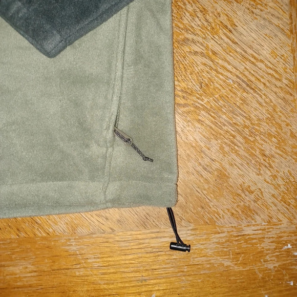 Columbia Fleece Men's Size M Green Black Full Zip Casual Outdoor Hiking. See pic - Picture 4 of 8